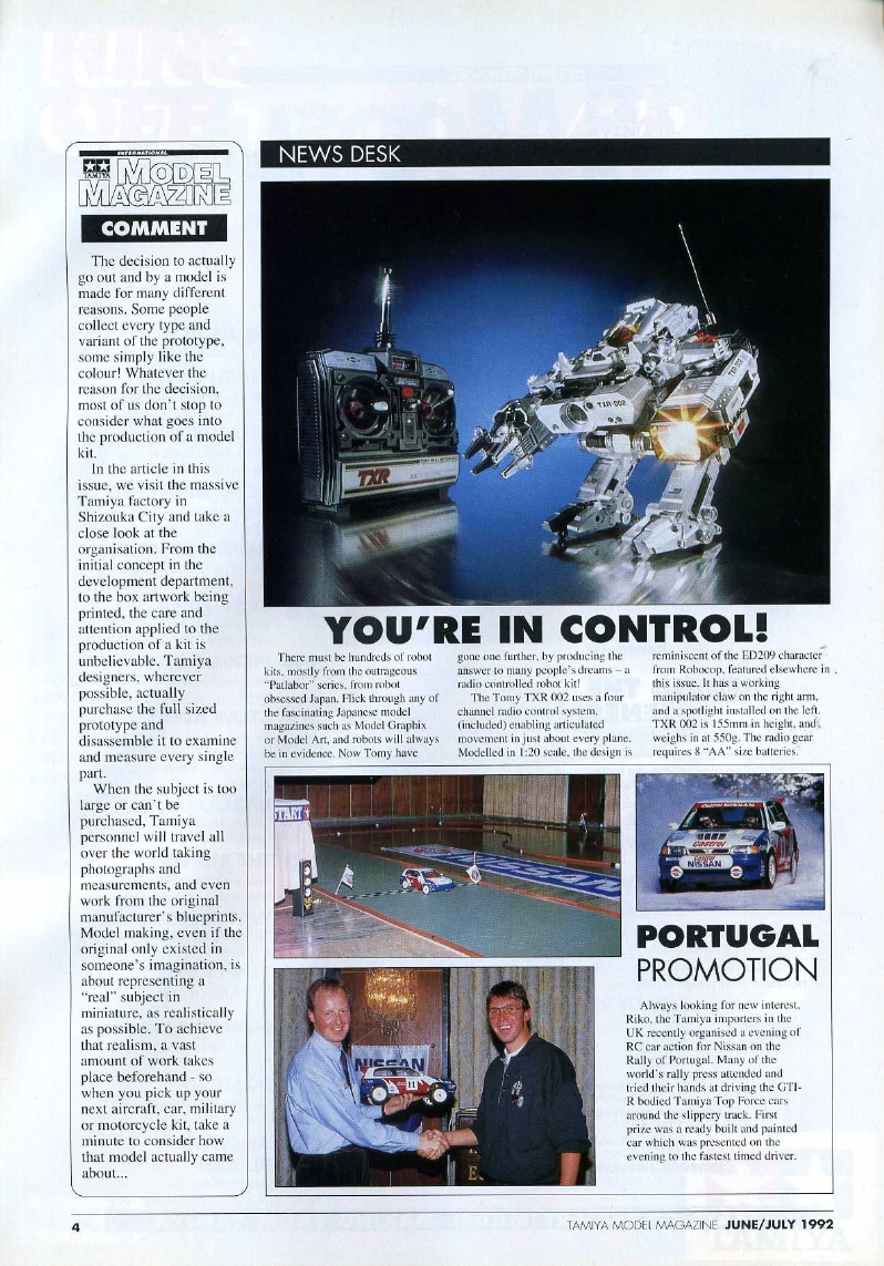 Tamiya Model Magazine 030 (1992-06)